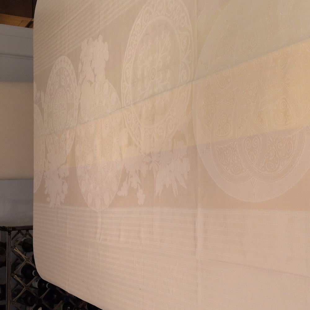 Linen Tablecloth By Primrose Bordier In Pastel Colors - Picture 5 of 8